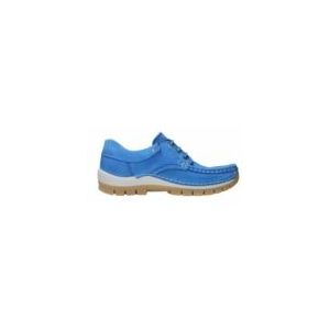 Veterschoen Wolky Women Fly Timber Sky-Blue-Schoenmaat 37