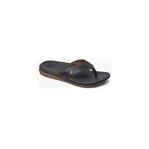 Slipper Reef Men Cushion Lux Black Brown-Schoenmaat 46