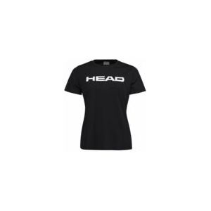 Tennisshirt HEAD Women Club Basic Black-L