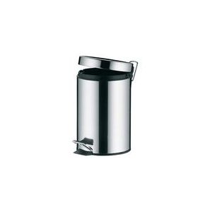 Stampa Pedaal Afvalemmer Silent Close - 3 l - Zilver - Kela