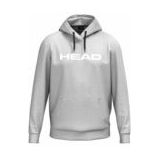 HEAD - Club - Hoodie - Grey Melange - 60% Katoen 40% Polyester