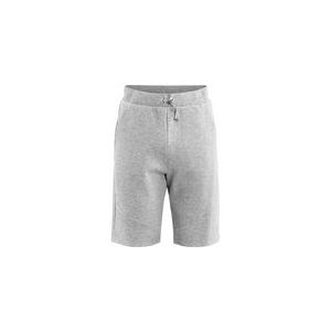 Sportbroek Craft Men District Sweat Shorts Grey Melange-L