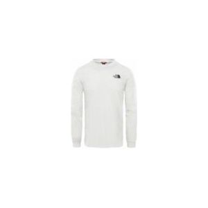 Shirt The North Face Men L/S Simple Dome Tee TNF White-XS