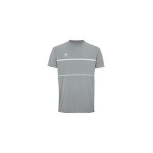 Tennisshirt Tecnifibre Men Team Tech Silver-XL