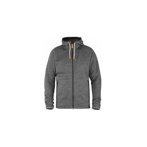 Vest Fjällräven Övik Fleece Hoodie Dark Grey