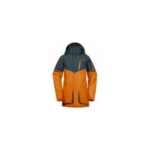 Jas Bergans Kids Knyken Insulated Youth Jacket Cloudberry Yellow/Orion Blue-Maat 164