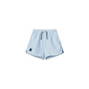 Zwembroek Liewood Aiden Seersucker Board Shorts Stripe Riverside / Creme De La Creme-Maat 92