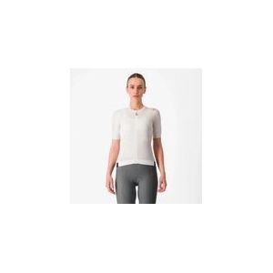 Fietsshirt Castelli Women Espresso Jersey Ivory/Dark Gray-L