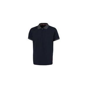 Werkpolo Ballyclare Unisex 365 Polo Shirt With Moisture Management And Quarter Zip  Navy-XXL