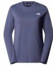 The North Face - Women Simple Dome Tee - Longsleeve - Twilight Galaxy