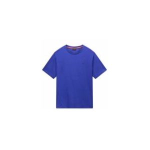 Napapijri - S-Nedles SS - T-shirt - Royal Blue - Heren