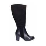 Dameslaars JJ Footwear Brora Suede Zwart Kuitmaat XL-Schoenmaat 42