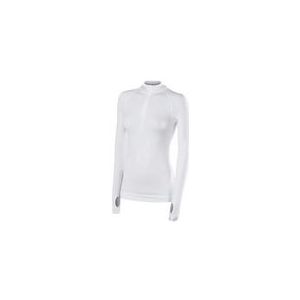 Skipully Falke Women Zipshirt T White-L
