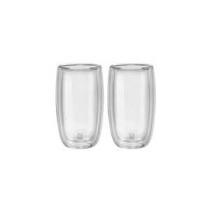 Zwilling Sorrento Dubbelwandig Latte Macchiato glas - 350 ml - 2 stuks