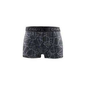 Boxershort Craft Men Greatness Boxer 3-Inch Black White-XS