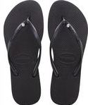 Slipper Havaianas Kids Slim Crystal SW II Black-Schoenmaat 23 - 24