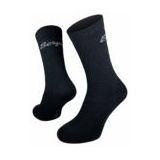 Bergans - Allround Warm Merino Cushioned Sock - Zwart - Sportsok