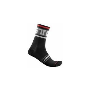 Fietssok Castelli Prologo 15 Sock Black-Schoenmaat 36 - 39