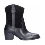 Dameslaars JJ Footwear Strout Zwart Kuitmaat XXL-Schoenmaat 36