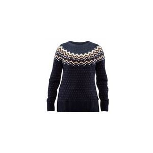 Trui Fjällräven Women Övik Knit Sweater Dark Navy-L