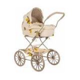 Poppenwagen Konges Sløjd Doll Pram Glitter Mon Grand Citron Glitter