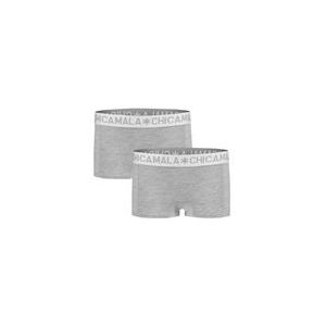 Boxershort Chicamala Girls Solid Grey Grey 