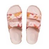 Slipper Freedom Moses Unisex Fancy Bandhani Rosa-Schoenmaat 35 - 36