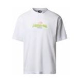The North Face - U Expedition Celebration Oversized S/S T-shirt - Wit - Heren