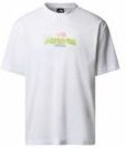 The North Face - U Expedition Celebration Oversized S/S T-shirt - Wit - Heren