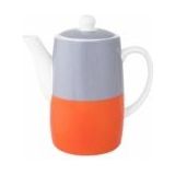 vtwonen Theepot - Coral Lila - Gestreept - Vaatwasserbestendig - 900 ml