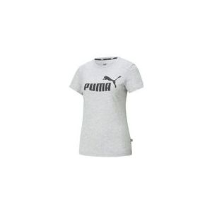 T-Shirt Puma Women Essentials Logo Tee Gray-S