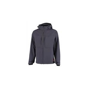 Werkjas Ballyclare Unisex 365 Windproof & Water Repellent Softshell Jacket With Hood Charcoal