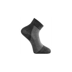 Sokken Woolpower Unisex Socks Skilled Short Liner Dark Grey Grey