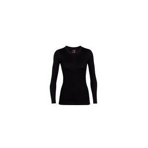 Ondershirt Icebreaker Womens 260 Tech LS Crewe Black-M