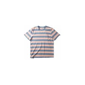 T-Shirt Edmmond Studios Men Harold Stripes Plain Steel-S