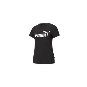 T-Shirt PUMA Women Essentials Logo Tee Black-M