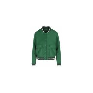 Vieux Jeu - Morgane Jacket - Dames Tennisvest - Groen - Boxy Fit