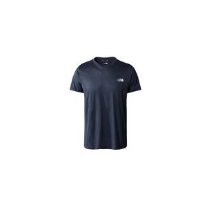 T-Shirt The North Face Men Reaxion AMP Crew Shady Blue Heather-XS