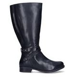 JJ Footwear - Buxton - Dameslaars - Zwart - Leer