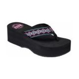 Reef - Sandy Hi - Slipper - Zwart - 100% Gerecycled PET