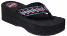 Reef - Sandy Hi - Slipper - Zwart - 100% Gerecycled PET