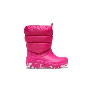 Snowboot Crocs Kids Classic Neo Puff Boot Candy Pink-Schoenmaat 37 - 38