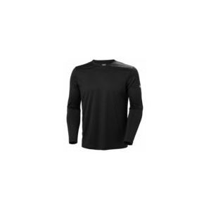 Ondershirt Helly Hansen Men Tech Crew LS 2.0 Ebony-XXL