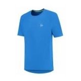 Dunlop - Club - Tennisshirt - Royal Blue - Polyester, Elastaan