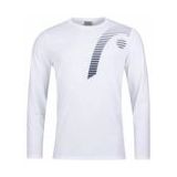 Tennisshirt HEAD Kids Club 21 Cliff L/S White-Maat 128