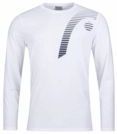 Tennisshirt HEAD Kids Club 21 Cliff L/S White-Maat 128