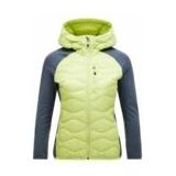 Peak Performance - Helium Hybrid Down Hood Jacket - Damesjas - Crystal Green Mountain Mist