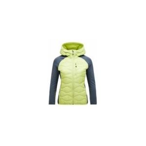Peak Performance - Helium Hybrid Down Hood Jacket - Damesjas - Crystal Green Mountain Mist