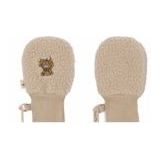 Want Konges Sløjd Safa Baby Mittens Oxford Tan-6-9 maanden