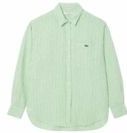 Lacoste - CF0054 - Overhemd - White/Peppermint - Oversized Fit